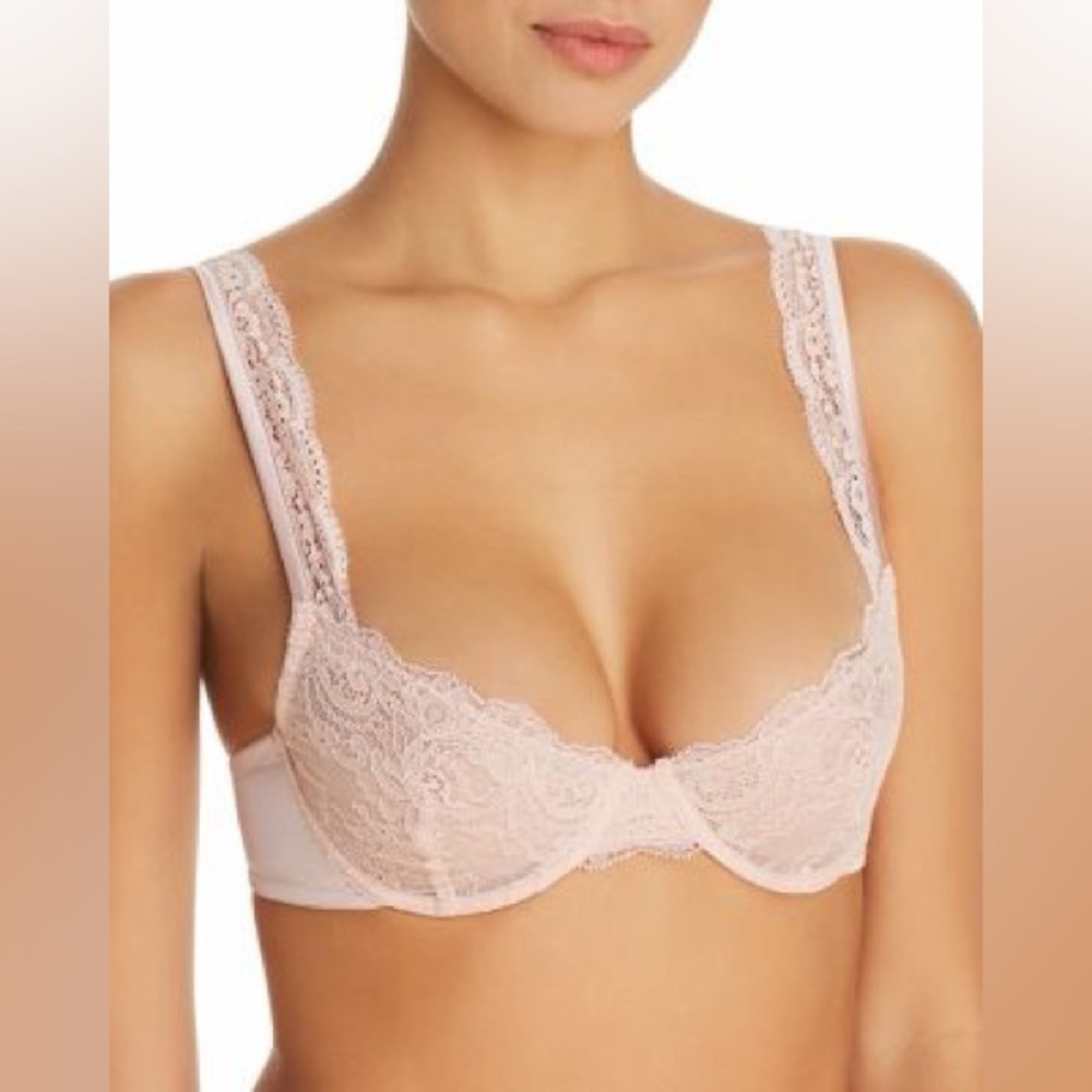 Stella McCartney Clara Whispering Underwire Bra | Soft Pink | 34C